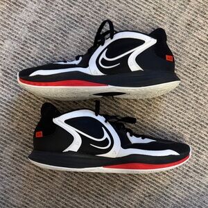 Nike Kyrie Low 5 Black and Red Athletic Shoes